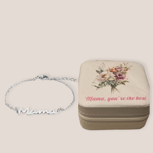 NWT Portable Jewelry Box with bracelet - Picture 6 of 6